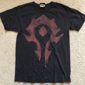 World of Warcraft horde T-shirt tee